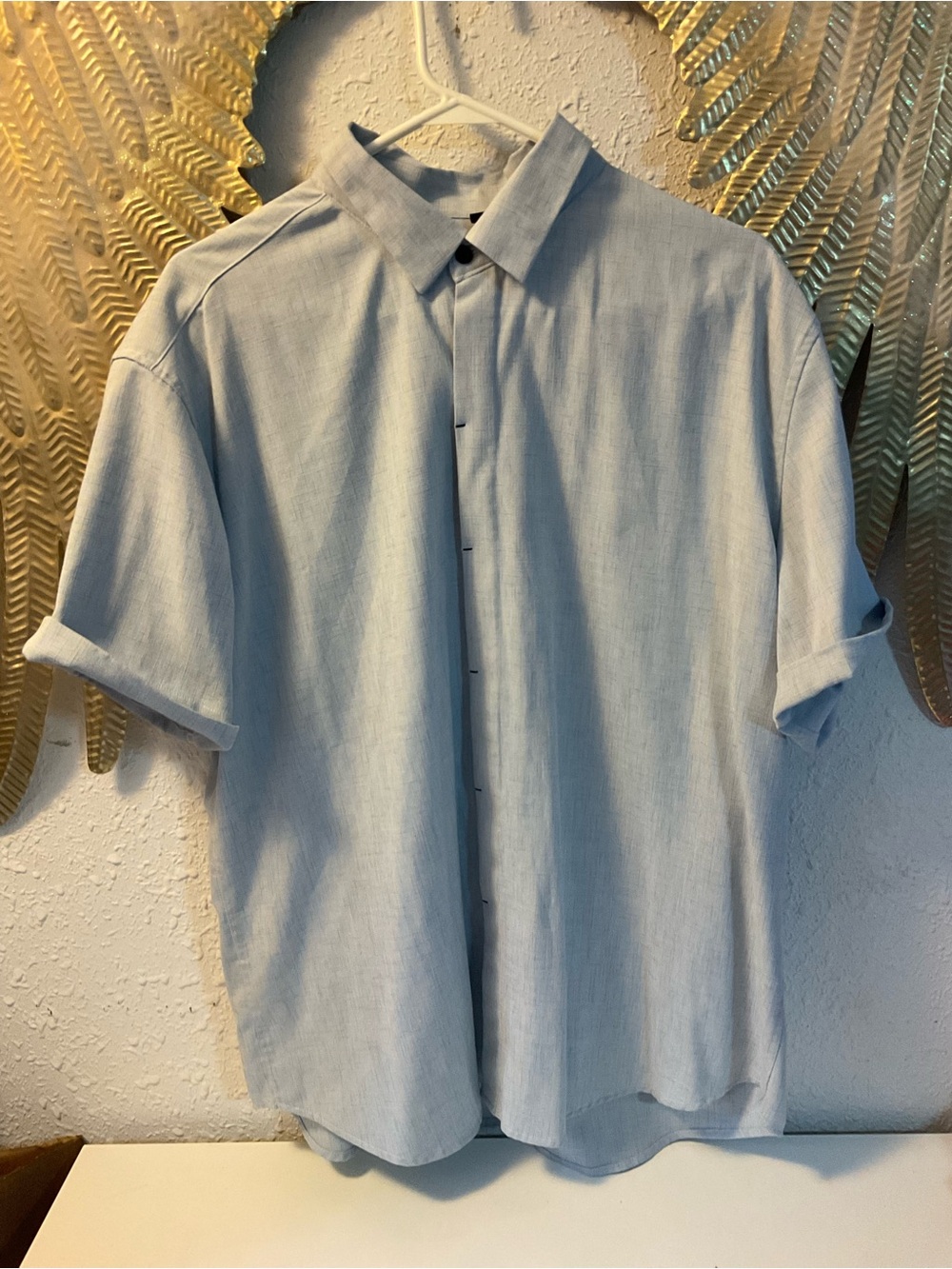 Design in Italy Elegant Light Blue Men's Shirt